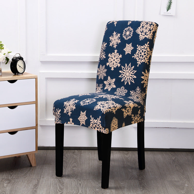 Printed Elastic Chair Cover Household Anti-Fouling Chair Cover