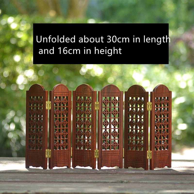 Red Rosewood Miniature Furniture Model