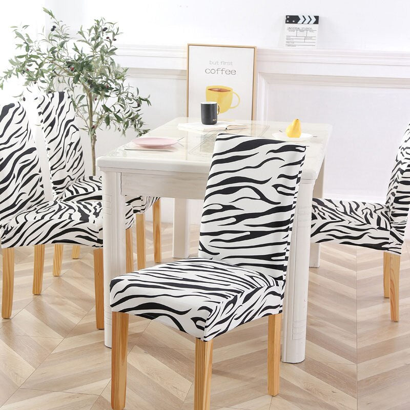 Stretch Chair Cover Fabric Dining Chair Cover Siamese Chair Cover American Household Stool Cover Cover Hotel Seat Back Chair Cover