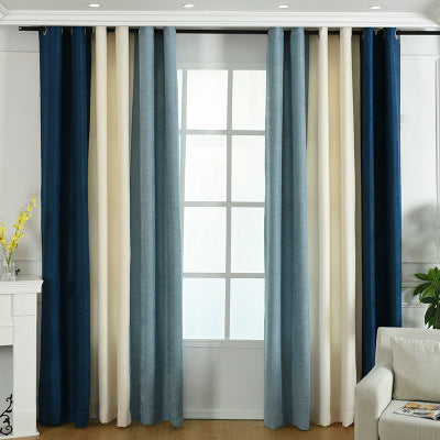 Solid Chenille Blackout Curtains