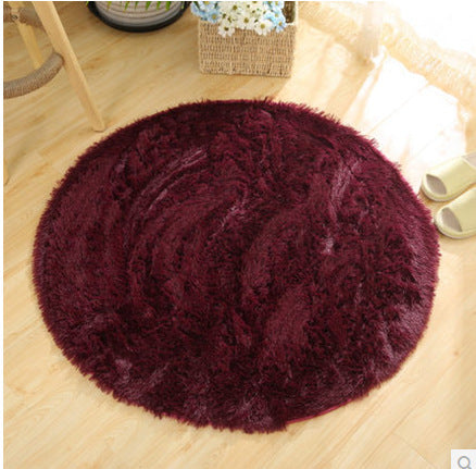 Fluffy Round Rug Carpets For Living Room Decor