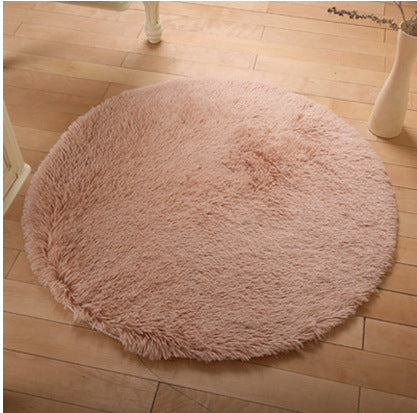 Fluffy Round Rug Carpets For Living Room Decor