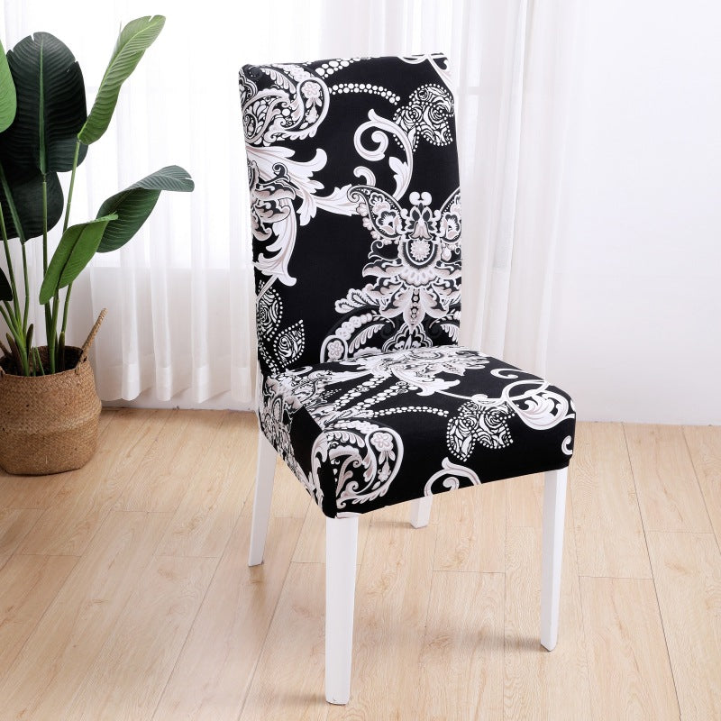 Home Christmas One-piece Chair Cover Hotel Office Dining Chair Cover Cover