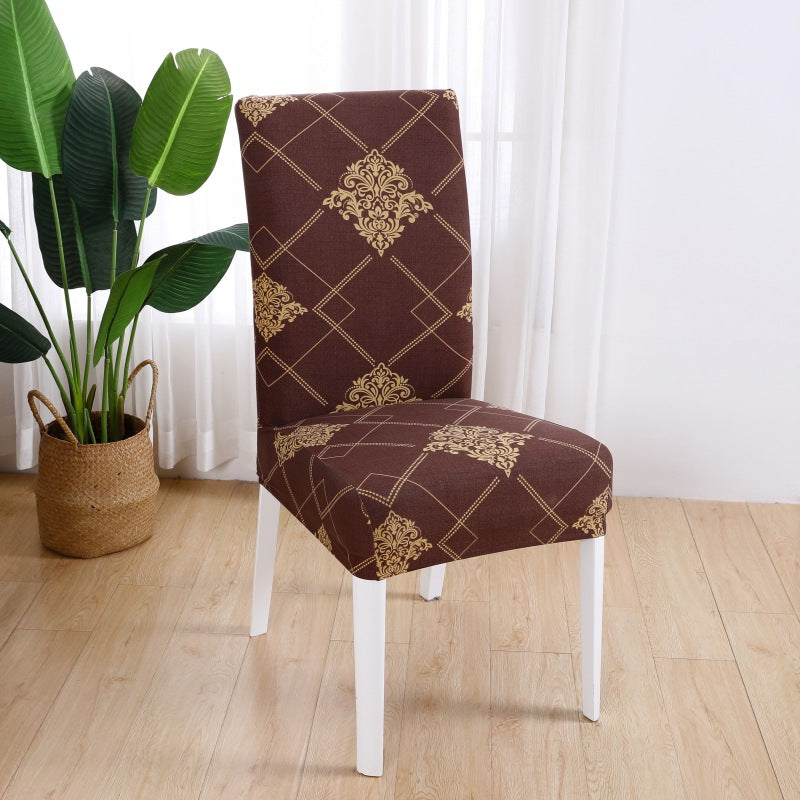 Home Christmas One-piece Chair Cover Hotel Office Dining Chair Cover Cover