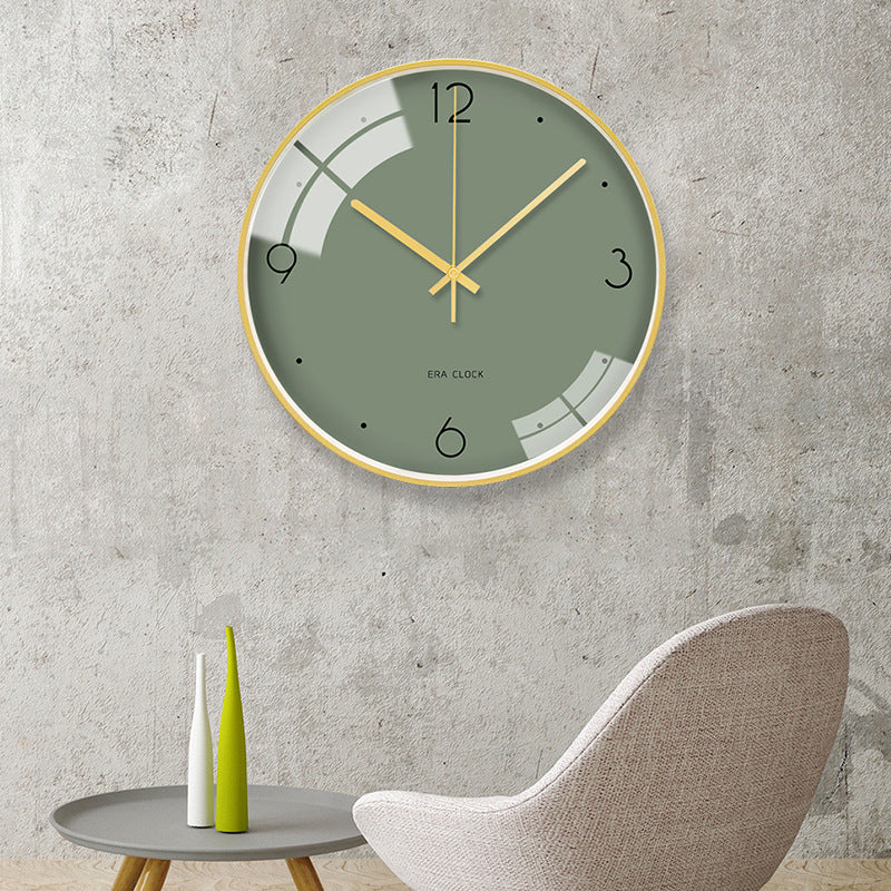 Morandi Color Modern Minimalist Art Fashion Decorative Wall Clock