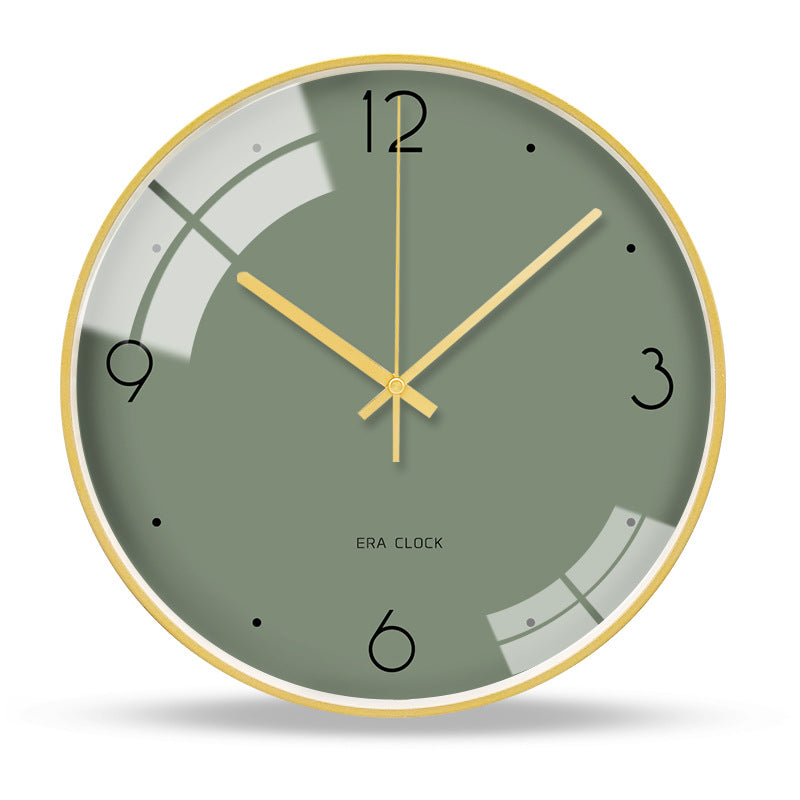 Morandi Color Modern Minimalist Art Fashion Decorative Wall Clock